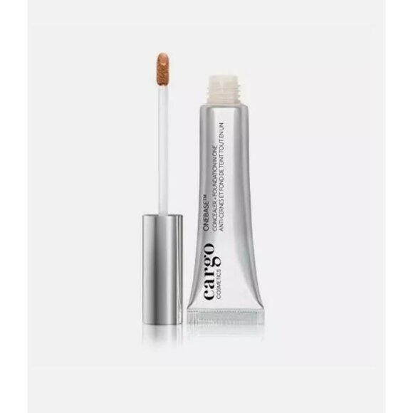 Cargo OneBase Concealer/Foundation in One 0.60 Oz Med/Dark Golden Undertone 045 - Picture 6 of 6